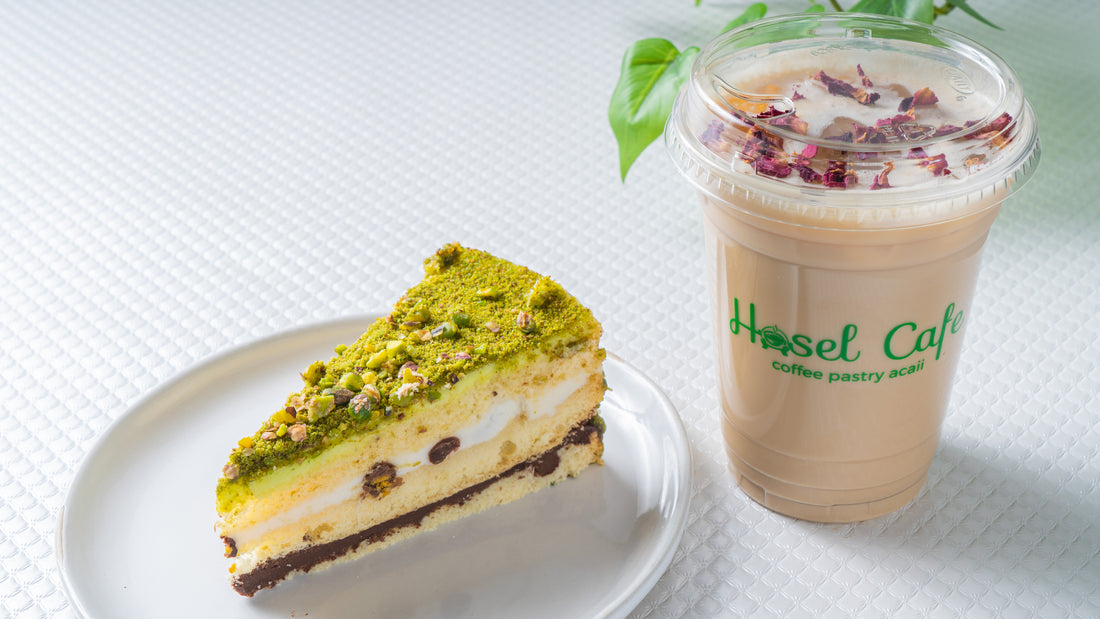 Pistachio & Chocolate Cake