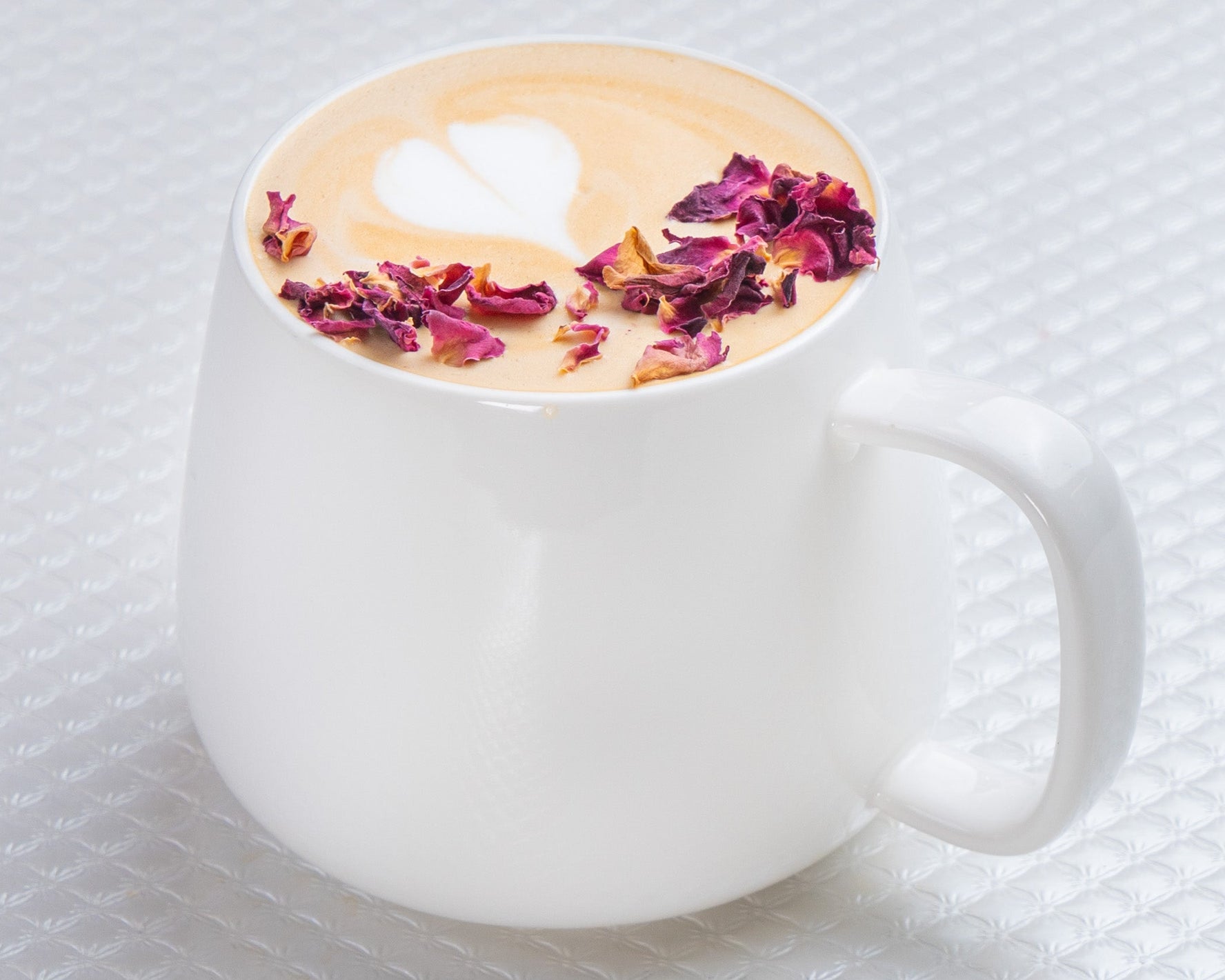 Hot Rose Latte